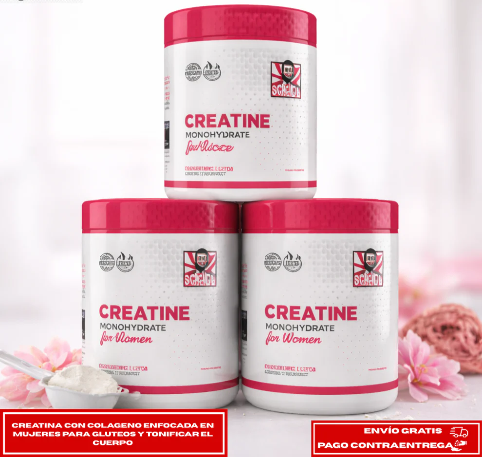 CREATINA MONOHIDRATADA PARA MUJERES | Fuerza y Tonificación