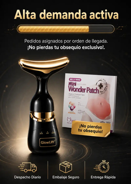 Masajeador Facial 3 En 1 Microcorriente